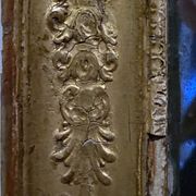 Old nineteenth century empire frame for restoration for work of 37 / 48 cm