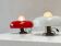 Set of two Ingo Maurer POX lamps