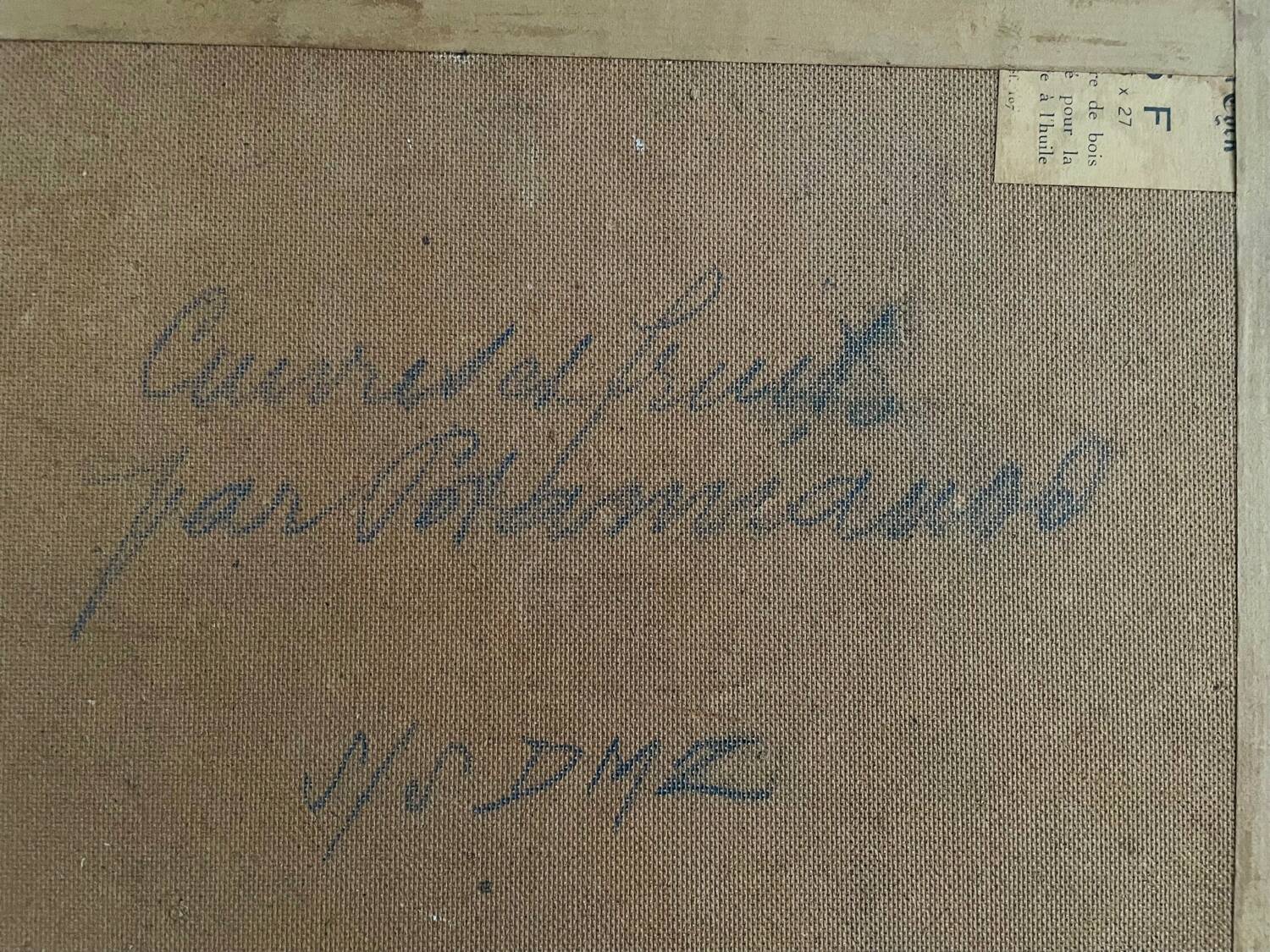 Old still life signed Potamianos