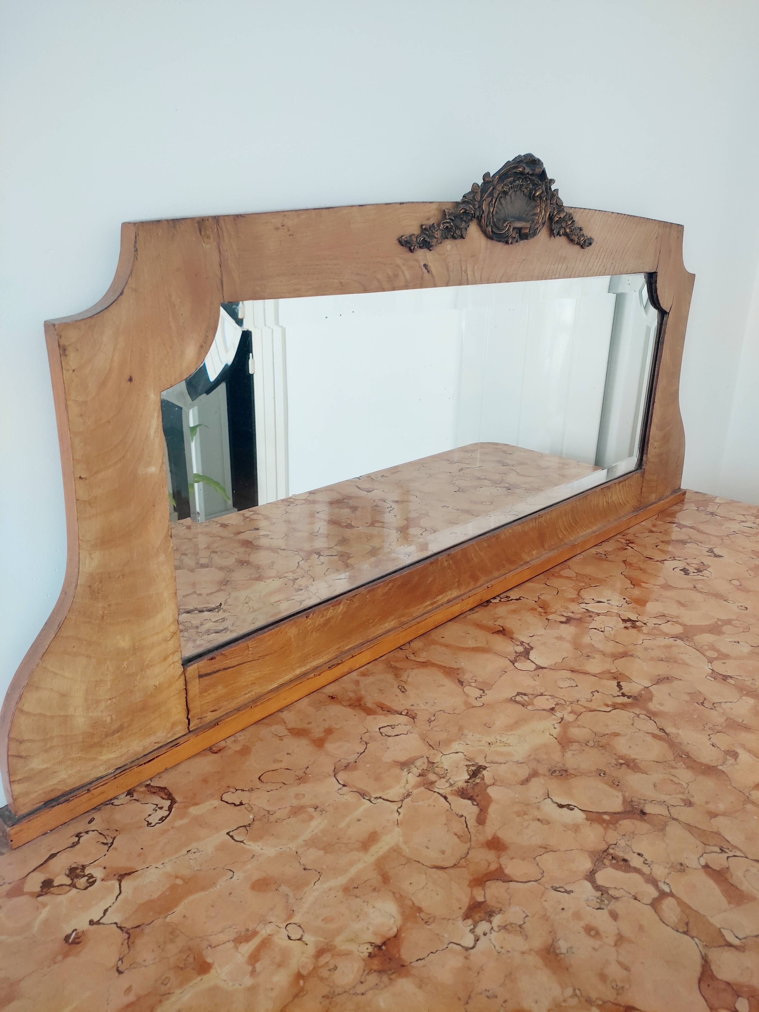 Louis XVI style wooden sideboard