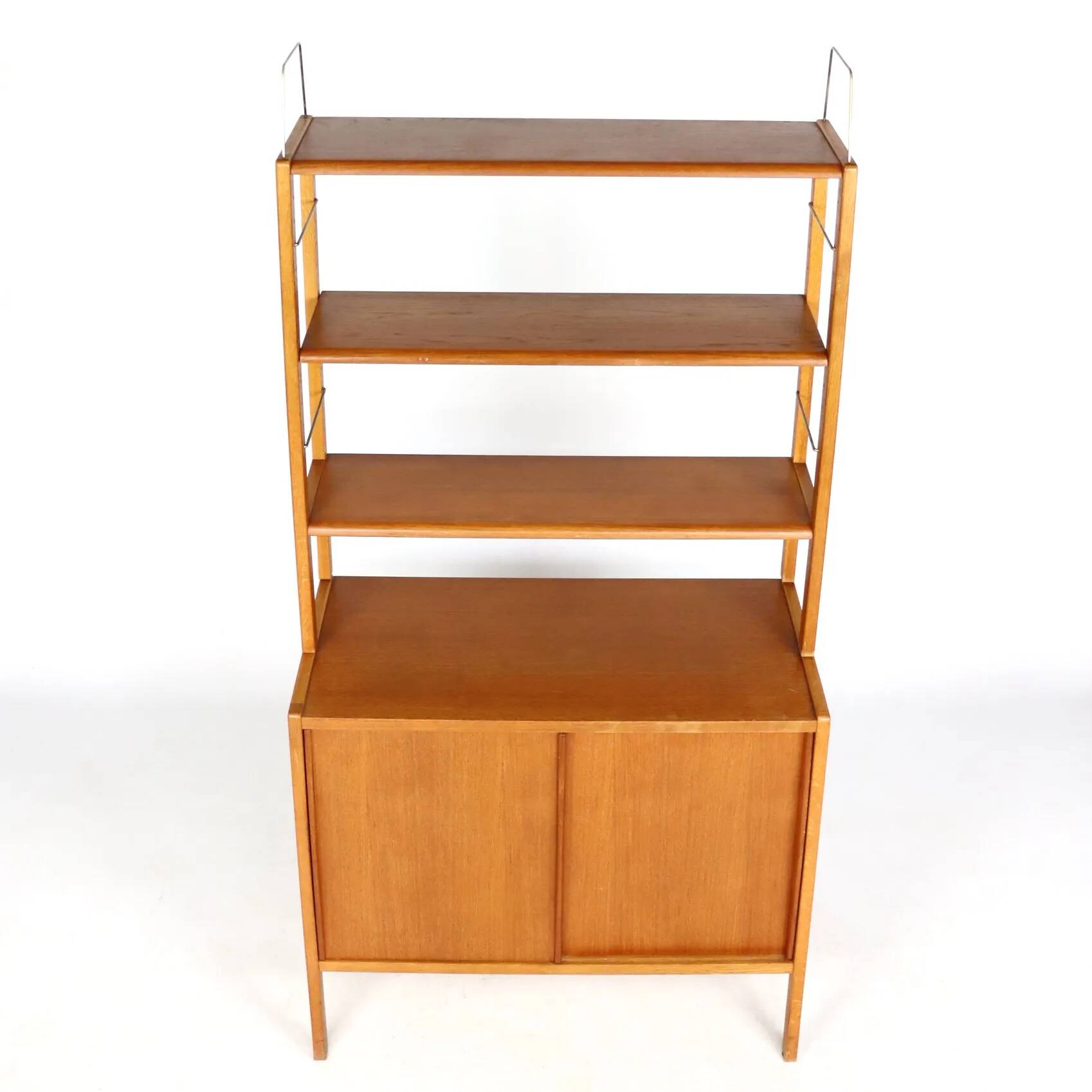 Teak bookcase by Bertil Fridhagen 1960s