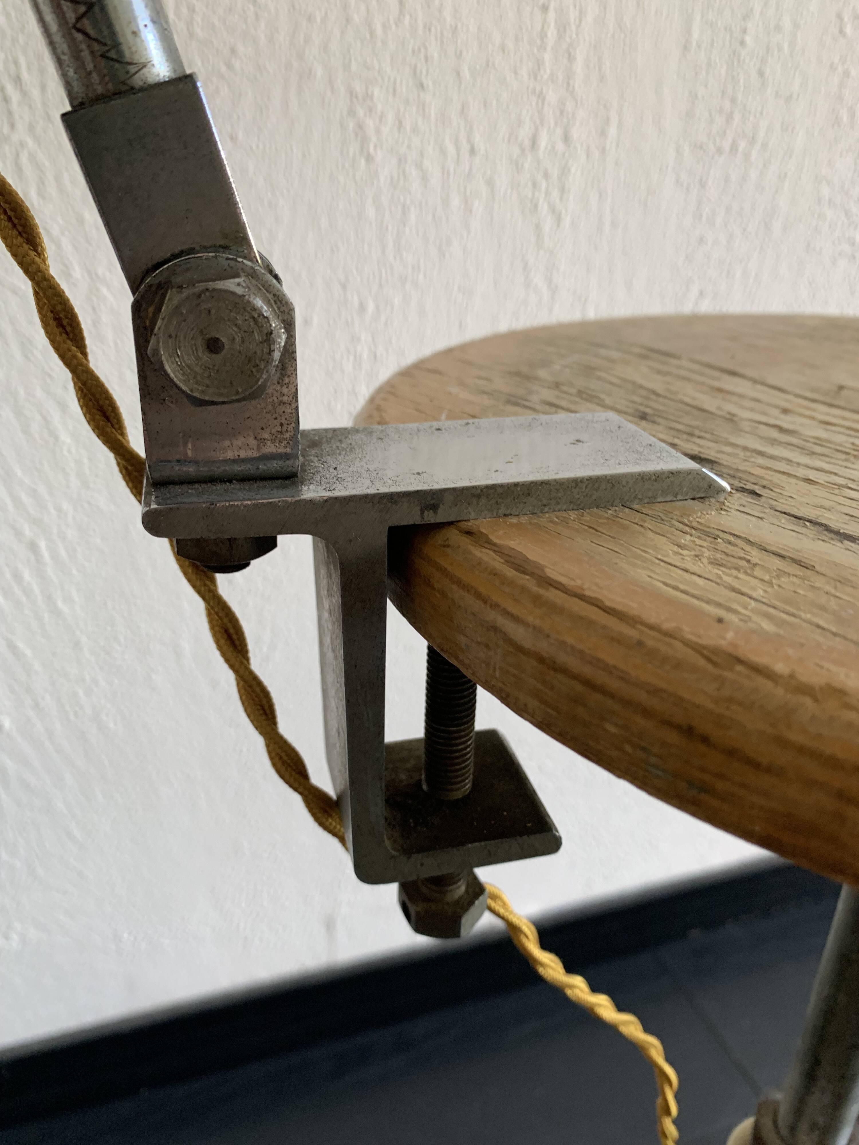 Large vintage 1920s Pirouett architect Art Deco lamp - 50 cm