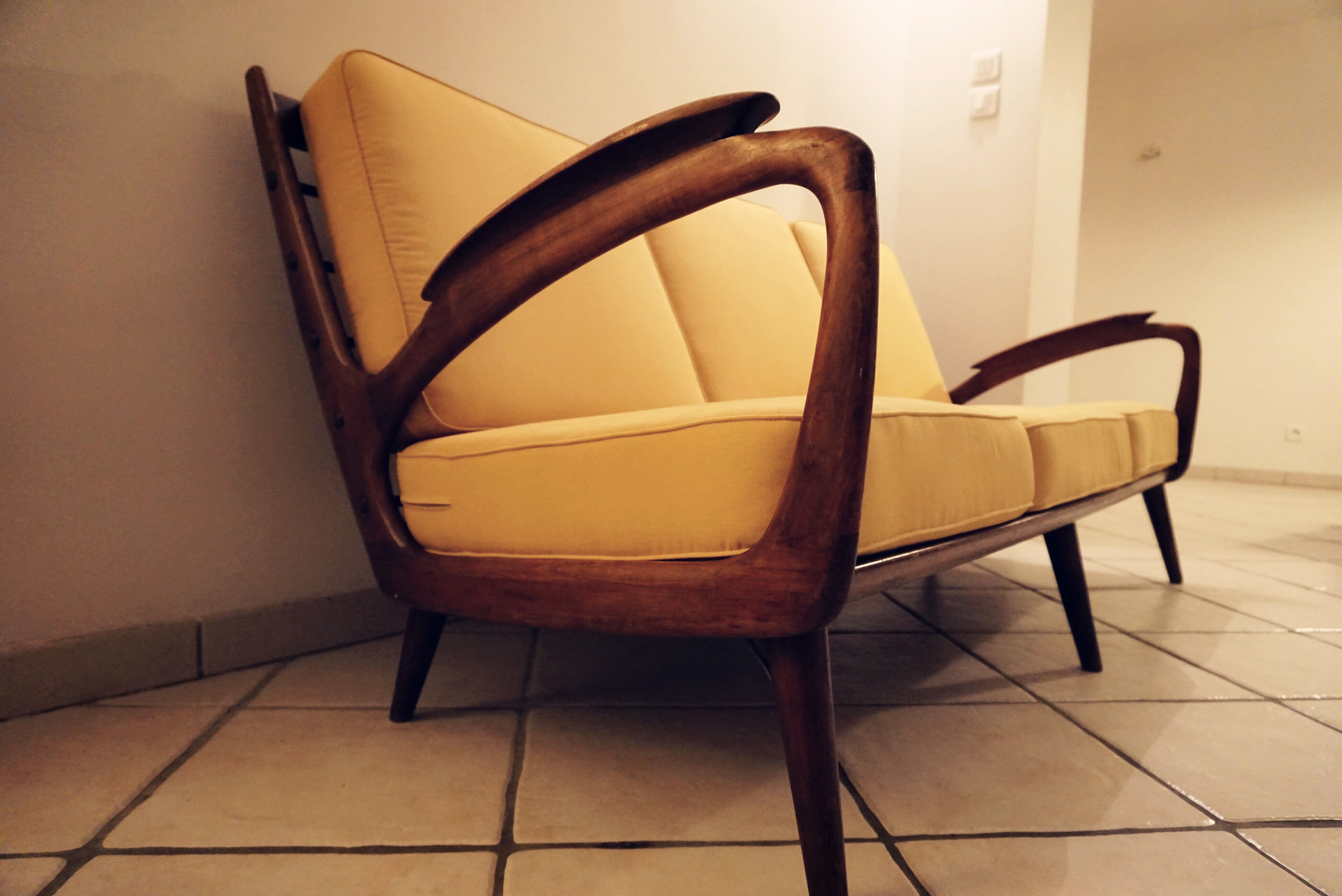 Sofa 1960s Scandinavian vintage