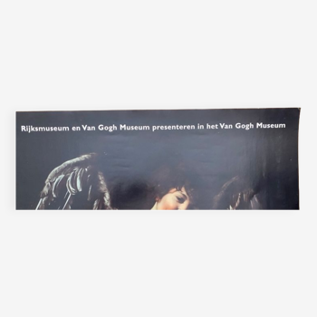 Rembrandt et Caravaggio , affiche d’exposition originale, 2010