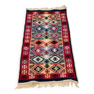 Reversible vintage rug