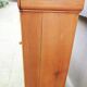 Antique Louis Philippe bedside table in wood and marble.