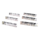 6 triangular-shaped knife rests in lead crystal