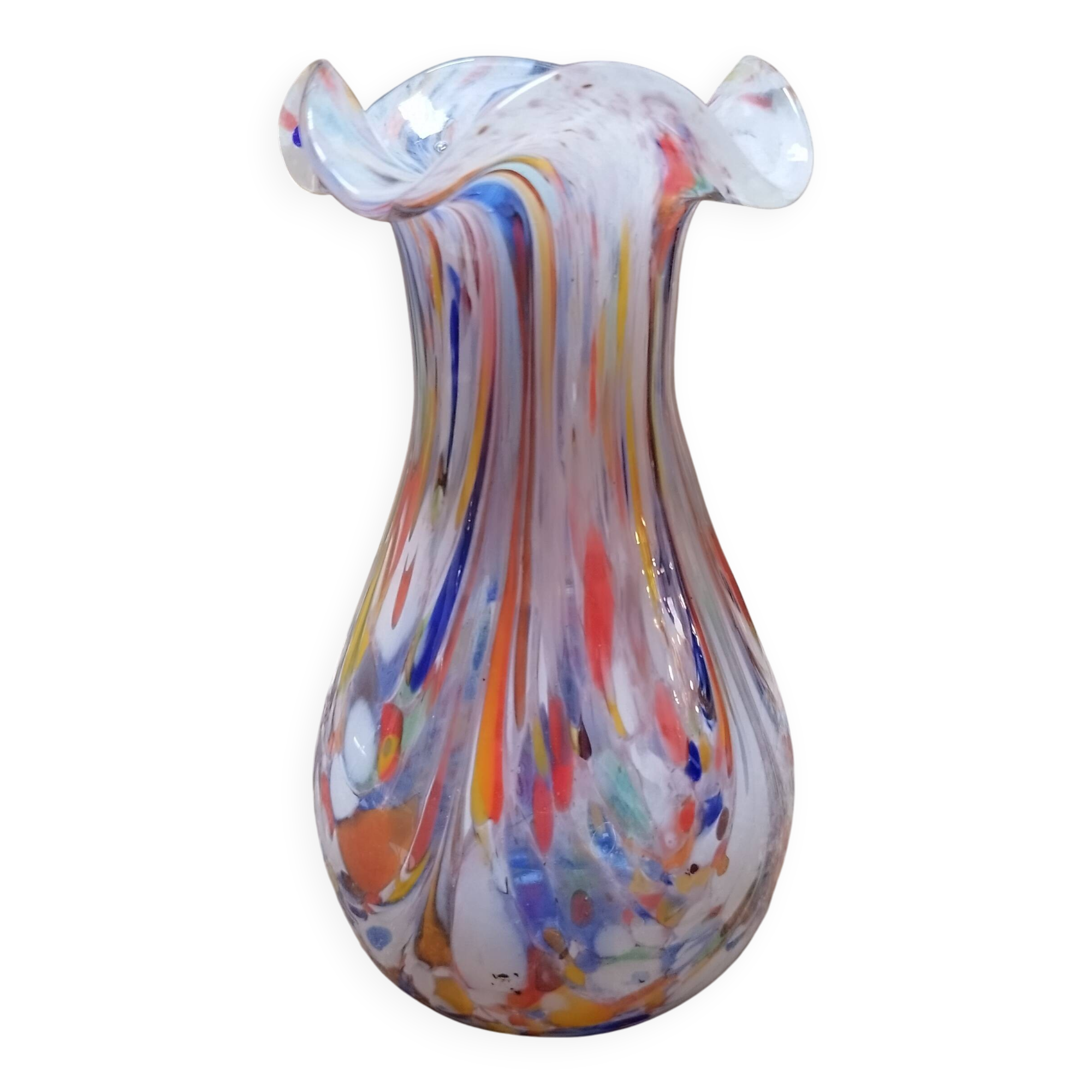 Murano glass vase
