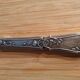 Solid silver cheese knife
