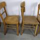 Lot of 4 Luterma Wood Bistrot Chair - year 50 - 60