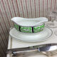 Old sauce boat made in France Digoin Sarreguemines