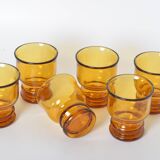 Verres ambrés Pernod
