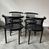 1980s set of 4 “Circo” chairs