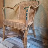 Adult rattan armchair