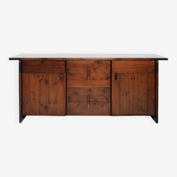 Buffet en pin massif Design Silvio Coppola