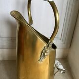 Brass coal bucket