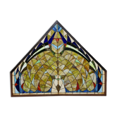 Vitrail du milieu du siècle vitraux kerkraam 'Fierté colorée'