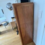 Art deco burl python walnut storage unit