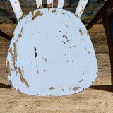 Set of 8 mismatched chairs