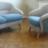 Pair of danish armchairs 50/60 years