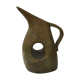 Glazed earthenware pitcher