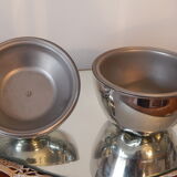 superb and rare Apple ice vintage stainless and black plastic