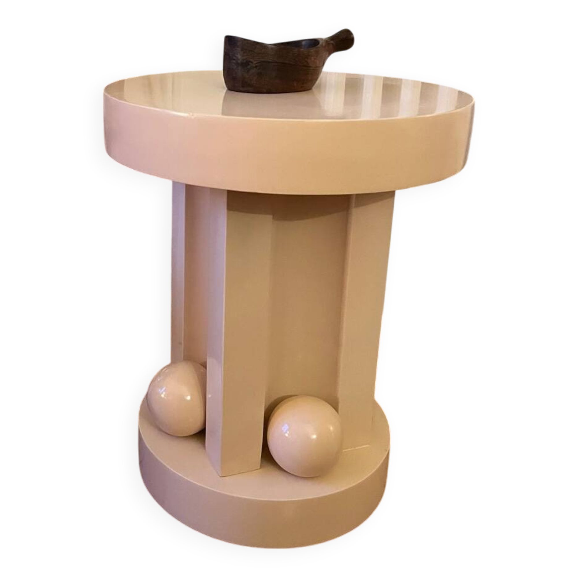 Nemesis Fleur Delesalle Monoprix pink stool