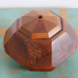 Octagonal art deco wooden box