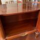 Louis XVI style silver showcase In marquetry