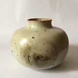Vallauris le tesson 1970s pyrity sandstone vase