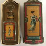Old flacon with louis-toussaint piver Pompeia box 1907 empty year