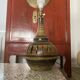 Lampe Georges Pelletier en céramique émaillée ajourée