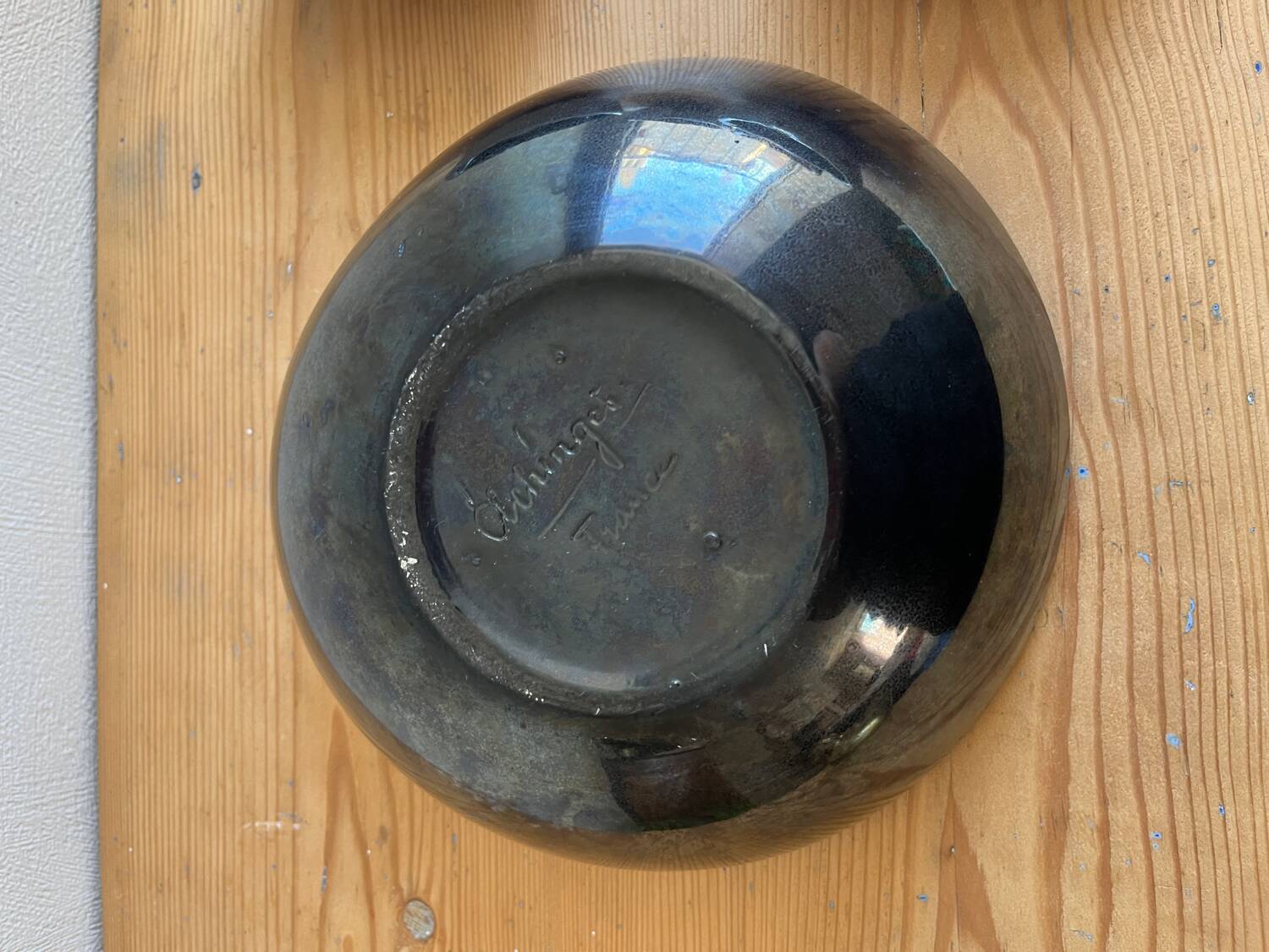 Vintage ceramic service by Fernand Elchinger