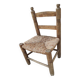 Antique mulched chair for children