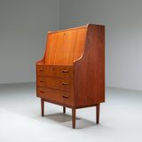 Danish mid-century secretaire by Gunnar Nielsen Tibergaard