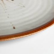 Grand plat de service rond Poterie de la Colombe