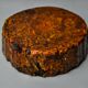 Ochre alabaster ashtray by Romano Bianchi, Italy, 1970