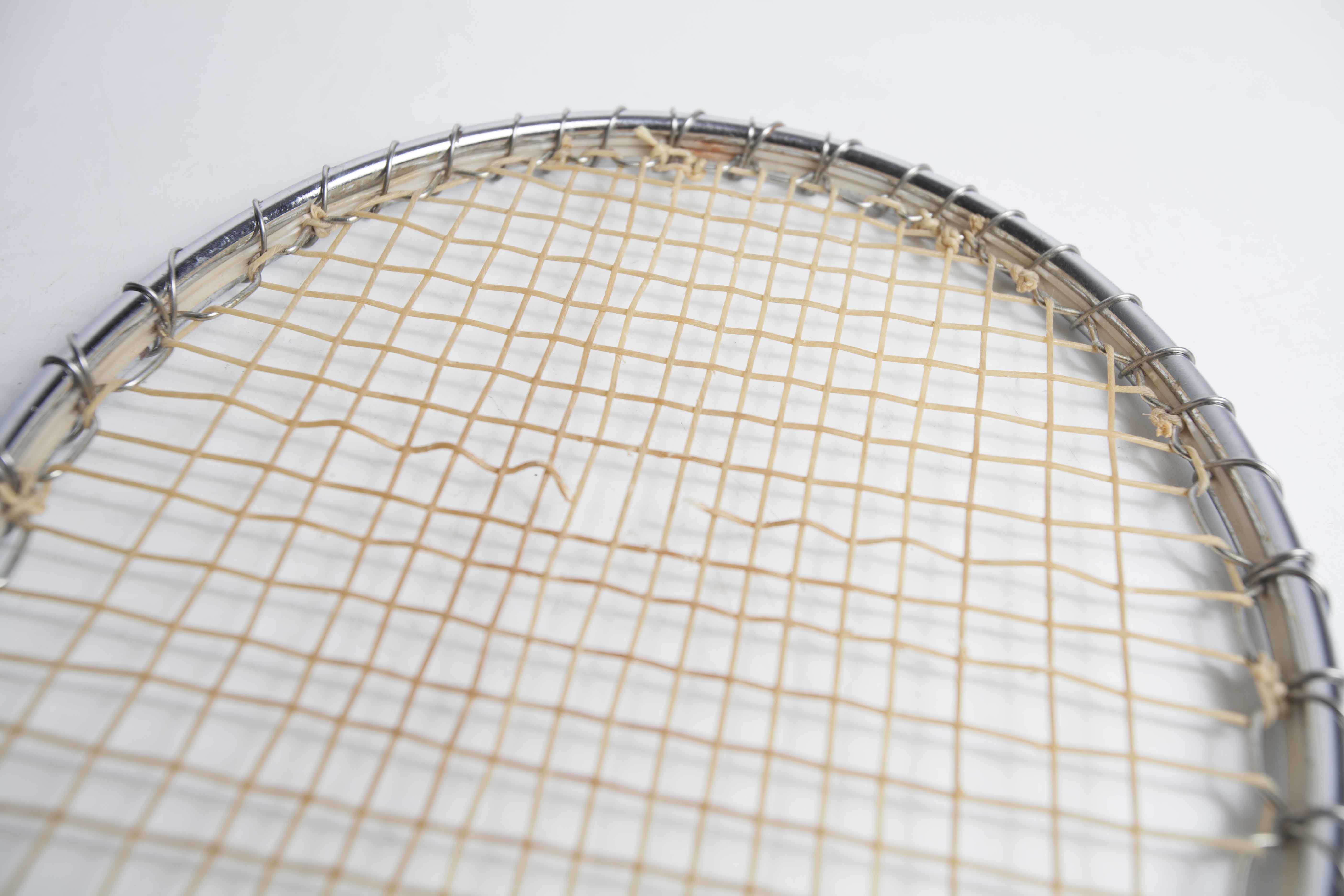 Jimmy Connors 1970 metal chrome racket