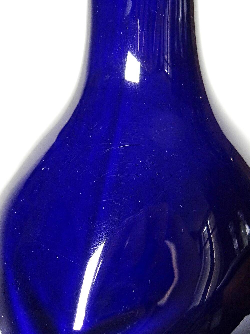 Fine white Limoges porcelain carafe, modeled after Sandoz Haviland