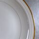 P.N. France porcelain pie dish, art deco style