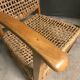1950's French sea grass rope armchair