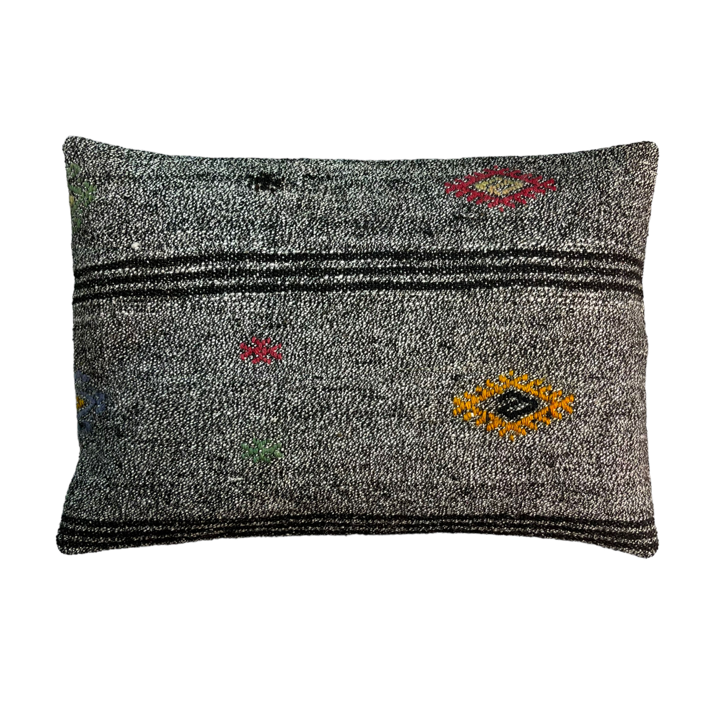 Vintage turkish handmade kilim cushion cover