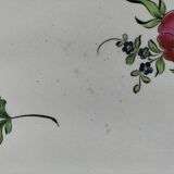 Antique KG Lunéville trivet – Hand-decorated floral design