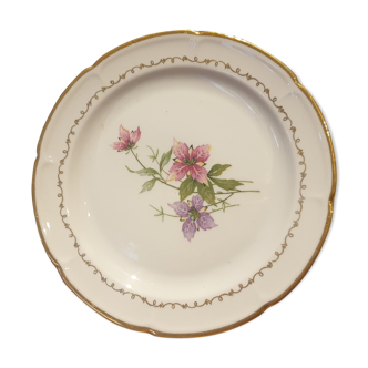 Limoges porcelain dessert plate
