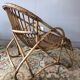 Rattan basket chair