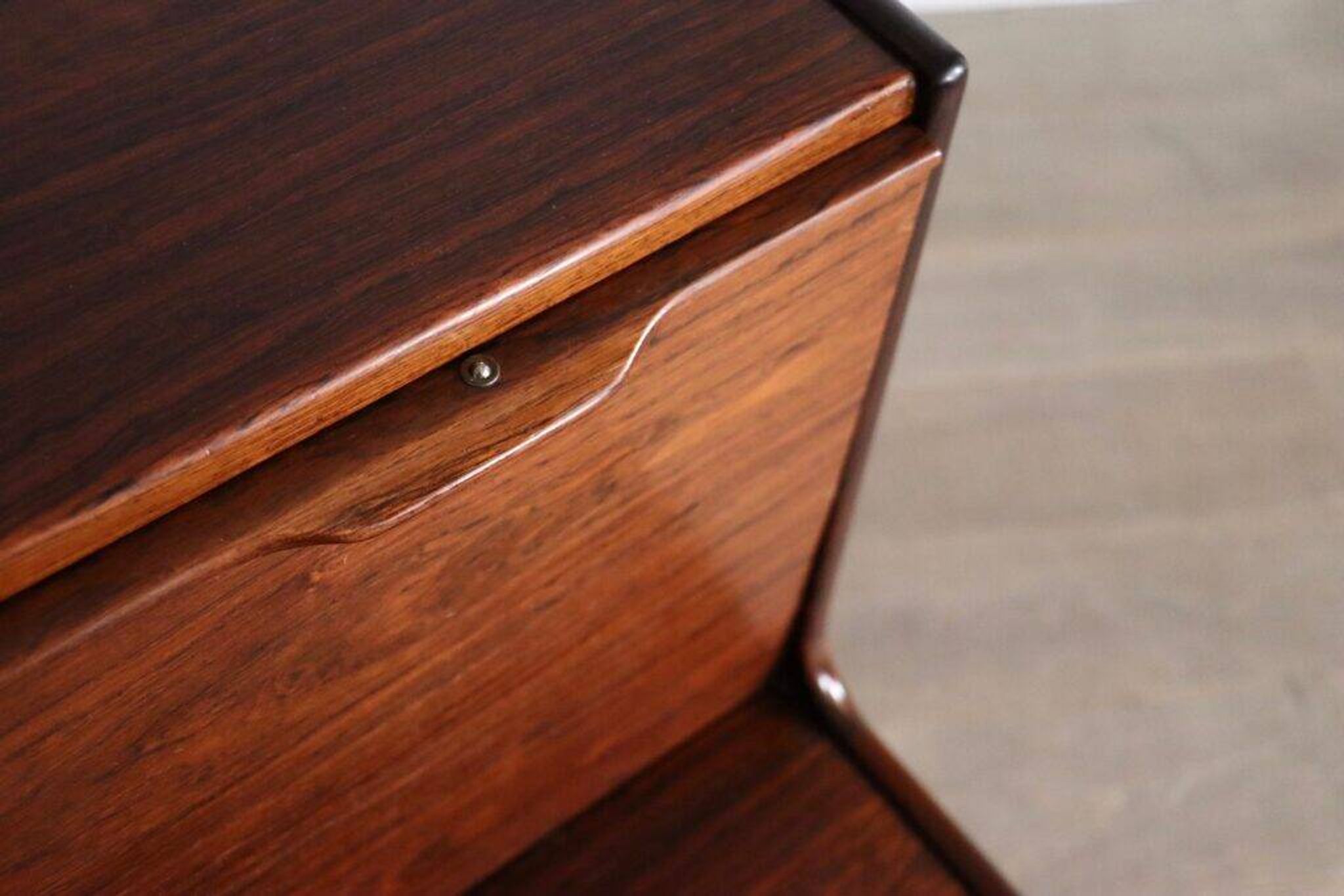 Henning Jørgensen secretary for Fredericia, Denmark 1960s in rosewood