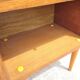 Vintage bedside table from the 60s/70s in wood.