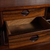 Mid-Century Rosewood Shelf by Johannes Sorth for Bornholm, Denmark, 1960s