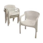 Set of 4 Dangari armchairs, Pierre Paulin