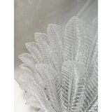 Venetian Leaves Flush Mount in Glass by Simoeng